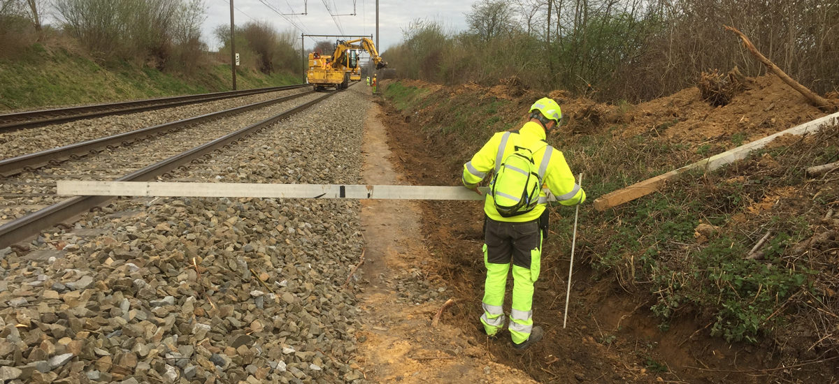 Surveillance de travaux ferroviaires et de raccordements ferrés privés